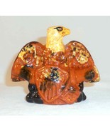 2000 Glazed Lester Breininger Redware Patriotic Spread Wing Eagle Canons... - £91.79 GBP