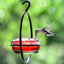 Metal Hanging Round Hummingbird Feeder - £11.35 GBP