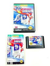 Sega Genesis Winter Olympic Games Lillehammer &#39;94 U.S. Gold Video Game w... - £10.34 GBP