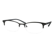 Magnified Lens Reading Glasses Unisex Half Rim Rectangular Spring Hinge - £8.68 GBP