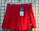 Yonex 21S/S Women&#39;s Badminton Skirt Sports Pants Shorts Red [US:M] NWT 2... - £36.02 GBP