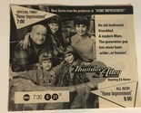 1994 Thunder Alley Tv Series Print Ad Advertisement Vintage Ed Asner TPA1 - $5.93