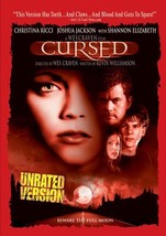 Cursed Unrated Version - Video Vid NTSC Region 1 USA Disk Digital Versatile Disc - £12.17 GBP