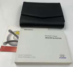 2014 Hyundai Sonata Owners Manual Handbook Set with Case OEM H04B39064 - £14.15 GBP