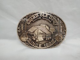 Grand Ole Opry Nashville Tennessee 1925 Award Design Brass Belt Buckle - £38.92 GBP