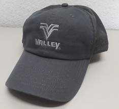 Trucker Cap Hat Industrial Valley Grey/Grey writing - $21.77