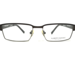 Alberto Romani Eyeglasses Frames AR 810 BR Rectangular Full Rim 52-16-145 - $55.88