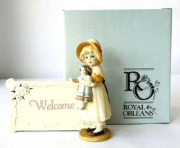 Jan Hagara Mandy Welcome Porcelain Figurine P22306 Ltd Ed Signed w/ Box 1987 - £19.02 GBP