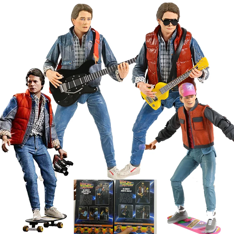 K to the future part ii neca 1985 guitar marty mcfly audition action figures decoration thumb200