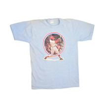 Vintage 1970s Dick Allen White Sox MLB Baseball Graphic T Shirt Sportswear - £15.89 GBP