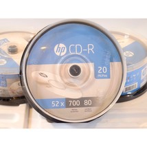 HP CD-R 20 Pack Sealed 700 MB Data 80 Min (3 New Sealed Packs, 60 disc t... - $36.83 CAD
