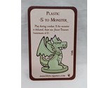 Munchkin Plastic -5 To Monster Promo Card - $17.81