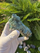 Green Cubic Fluorite Crystal Natural Mineral Specimen (GCL10) - $55.68 CAD