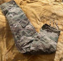 US Army USGI Woodland Camo Hot Weather BDU Combat Field Pants Small-long - £17.89 GBP