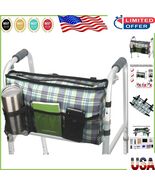 Versatile Walker and Wheelchair Bag: Hands-Free Storage for Daily Essent... - $455.80 MXN