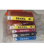 HP 564XL Replacement Ink Cartridges Combo Pack | (5) Cartridges - $9.85