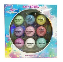 Body &amp; Earth ~ Nine (9) Pc. Bath Bomb Set ~ 4 Oz. Each ~ Variety of Scents - £20.92 GBP