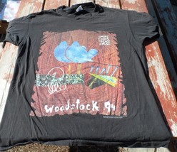 Woodstock &#39;94 X-Large Original T-Shirt Saugerties NY Made In USA Gabriel Green D - £46.78 GBP