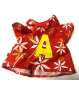Build a Bear Alvin &amp; the Chipmunks A Hawaiian Shirt Red Button Front Cos... - £11.68 GBP