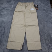 Dickies Pants Mens LP Beige Straight Cargo Pockets Scrub Medical Uniform... - $22.75