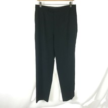 Womens Size 14 Bogner Black Stretch Wool Dress Pants - $42.13