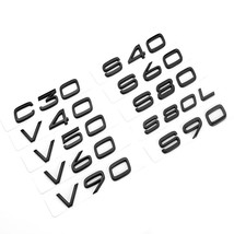 3D Logo Emblem  Decal Car Sticker For  C30 V40 V60 S40 S60 XC60 XC90 XC40 S80 S9 - £35.31 GBP