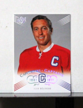 2008-09 Upper Deck Montreal Canadiens Centennial #216 Jean Beliveau - £4.70 GBP