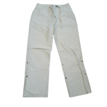 Northern Reflections Roll up Pants ~ Beige ~ Sz 4 ~ Legs Roll up &amp; Button  - £10.13 GBP