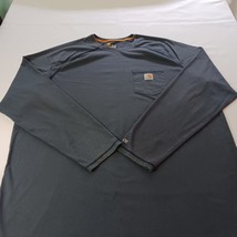 Carhartt Relaxed Fit 100393-412 Men's Gray Cotton Blend T-Shirt Size 2XL Tall image 13