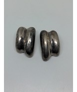 Duclos On Wax Vintage Sterling Silver 925 Clip-on Earrings - $49.99