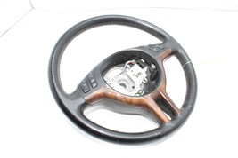 2001 BMW X5 E53 STEERING WHEEL WOOD E6499 image 6