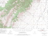 Spruce Mtn. 4 Quadrangle, Nevada 1953 Topo Map USGS 15 Minute - Shaded - $21.99