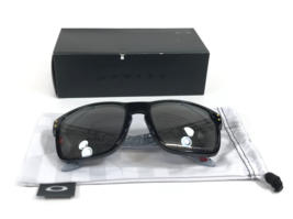 Oakley Sunglasses Holbrook OO9102-Y755 Black Introspect Frames Prizm Black Polar - £107.12 GBP