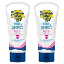 Banana Boat Baby 100% Mineral, Tear-Free, Reef Friendly, Broad Spectrum Sunscree - £24.77 GBP