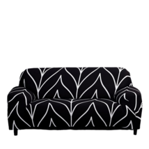 Anyhouz 4 Seater Sofa Cover Black Style and Protection For Living Room S... - $1,098.47 MXN