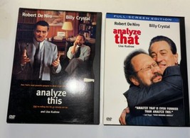 Analyze This &amp; Analyze That DVD Lot DeNiro Crystal - £5.46 GBP