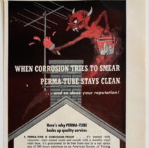 1954 J&amp;L Steel Perma-Tube Antenna Advertisement VTG Electronics Devil DWP9B - $24.99