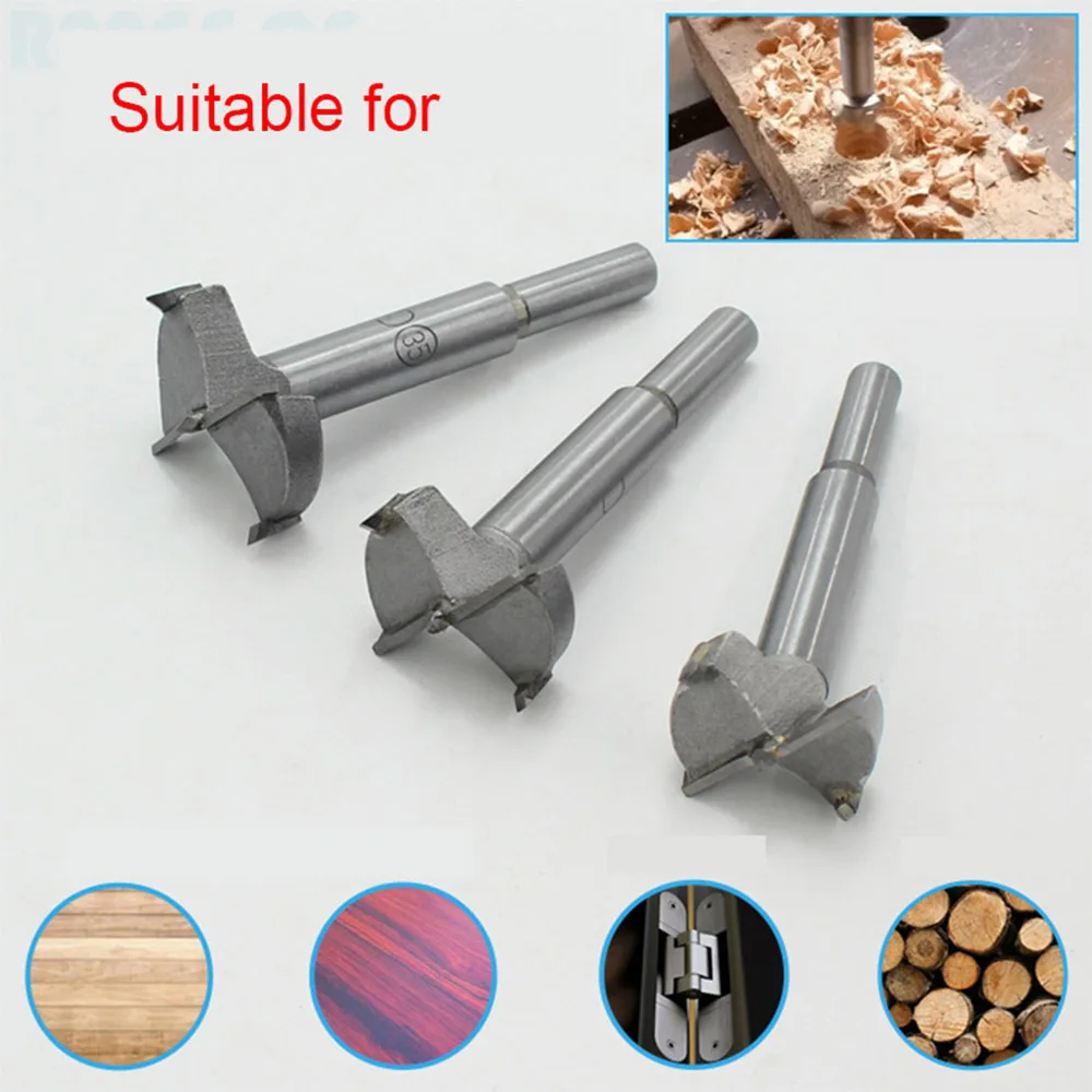 15mm-100mm Forstner  Steel Boring Drill Bits wor Self Centering Hole Saw... - $160.66