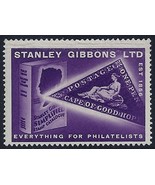 Scarce Stanley Gibbons Stamp Dealer Stamp on Stamp Cinderella Advertising MLH - $11.20 CAD