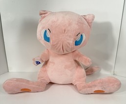 Pokemon Mew Pink Plush Toy Build-A-Bear 2021 Sound Box Dead Stuffed Animal - $456.61 MXN