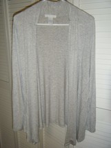 Design History Large Light Grey L/S Sweater No Buttoms - £14.06 GBP