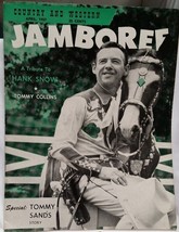 HANK SNOW TRIBUTE - ORIGINAL 1957 SONG FOLIO / SOUVENIR PROGRAM - VG CON... - $20.00