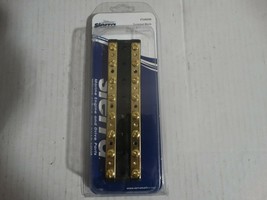 Sierra Marine  FS40690  8-32 Screw Terminal Dual Brass Bus Bar 150Amp - £11.93 GBP