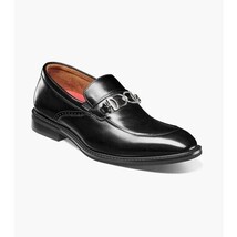 Stacy Adams Boyd Moc Toe BitSlip Shoes Leather Black 25753-001 image 8