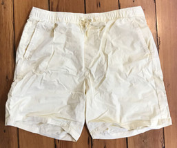 Gap Yellow Bermuda Shorts Cotton Mens Medium w Pockets 33" Waist - £13.54 GBP