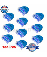 100 Pcs LED Blue White Mouth Teeth Bleaching Whitening Light with Batteries - $168.82 CAD