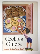 Vintage 1956 Cookies Galore Cookie Recipe Booklet Cookbook General Foods - £17.20 GBP