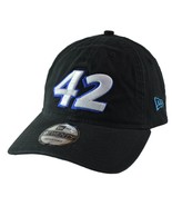 Ty Dillon #42 New Era NASCAR Driver 9TWENTY Black Strapback Adjustable Hat - $22.75