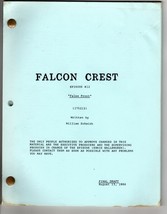 *FALCON CREST - FALSE FRONT (1986) Final Draft Script Caesar Romero, Kim... - £51.83 GBP