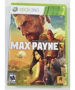 Max Payne 3 Xbox 360 Video Game 2 Discs Complete Mature Rockstar Microso... - $205.59 MXN